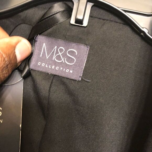 M&S black blazer sz UK 14 - Picture 8 of 10